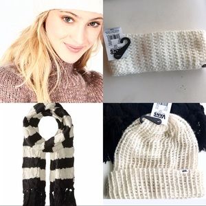 NWT VANS Bundle Hat Scarf Headband